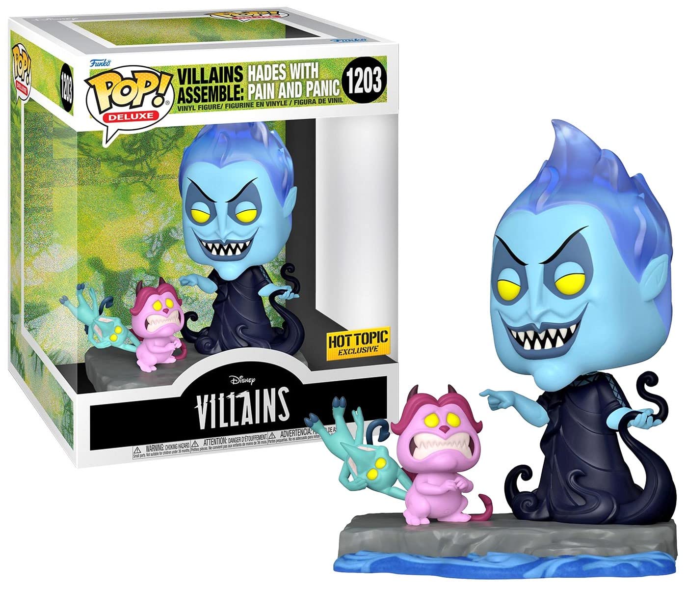 Amazon.com: Funko POP! Deluxe Disney Villains Assemble: Hades with