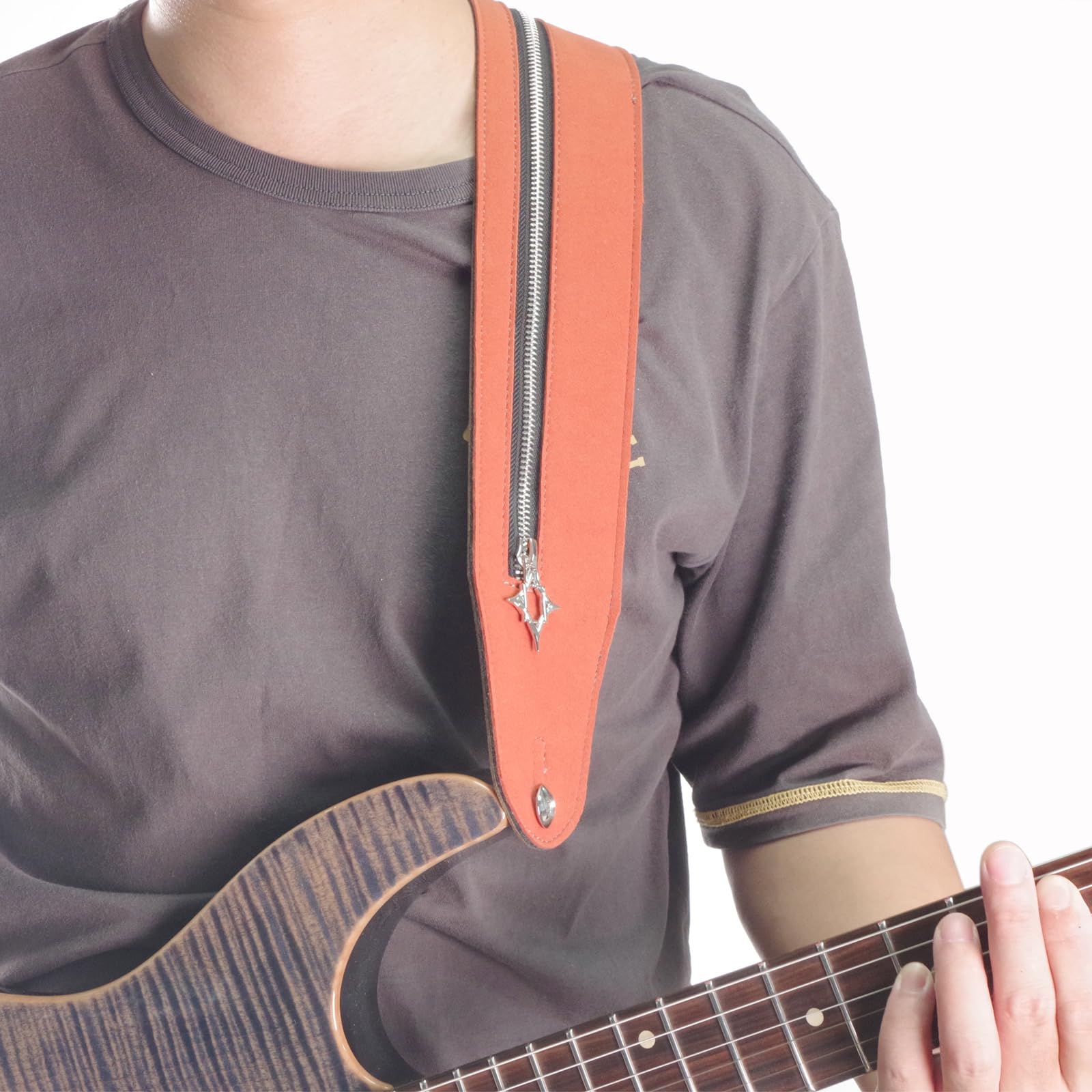 レッド エレキベース used ストラップ付き レッド エレキベース used