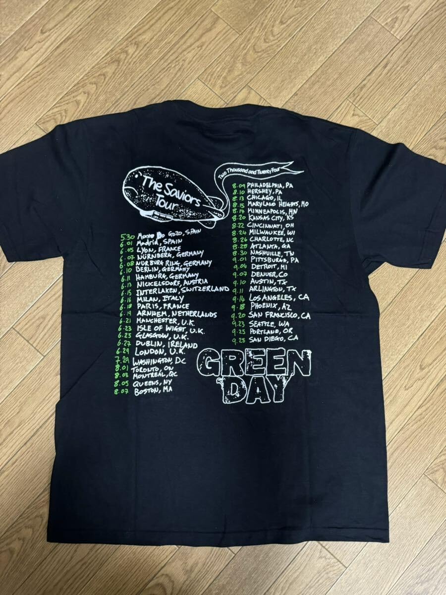 GREEN DAY グリーンデイSaviors tour限定バンドT 日本未発売 Amazon.co