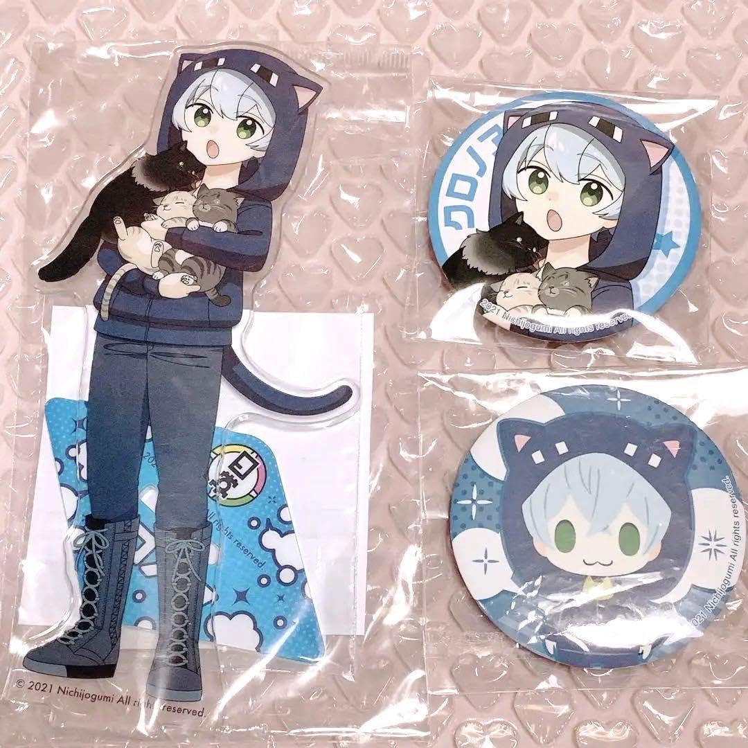 1/7までの限定値下げ中※日常組 ZOZOコラボ クロノア 缶バッジ 70個