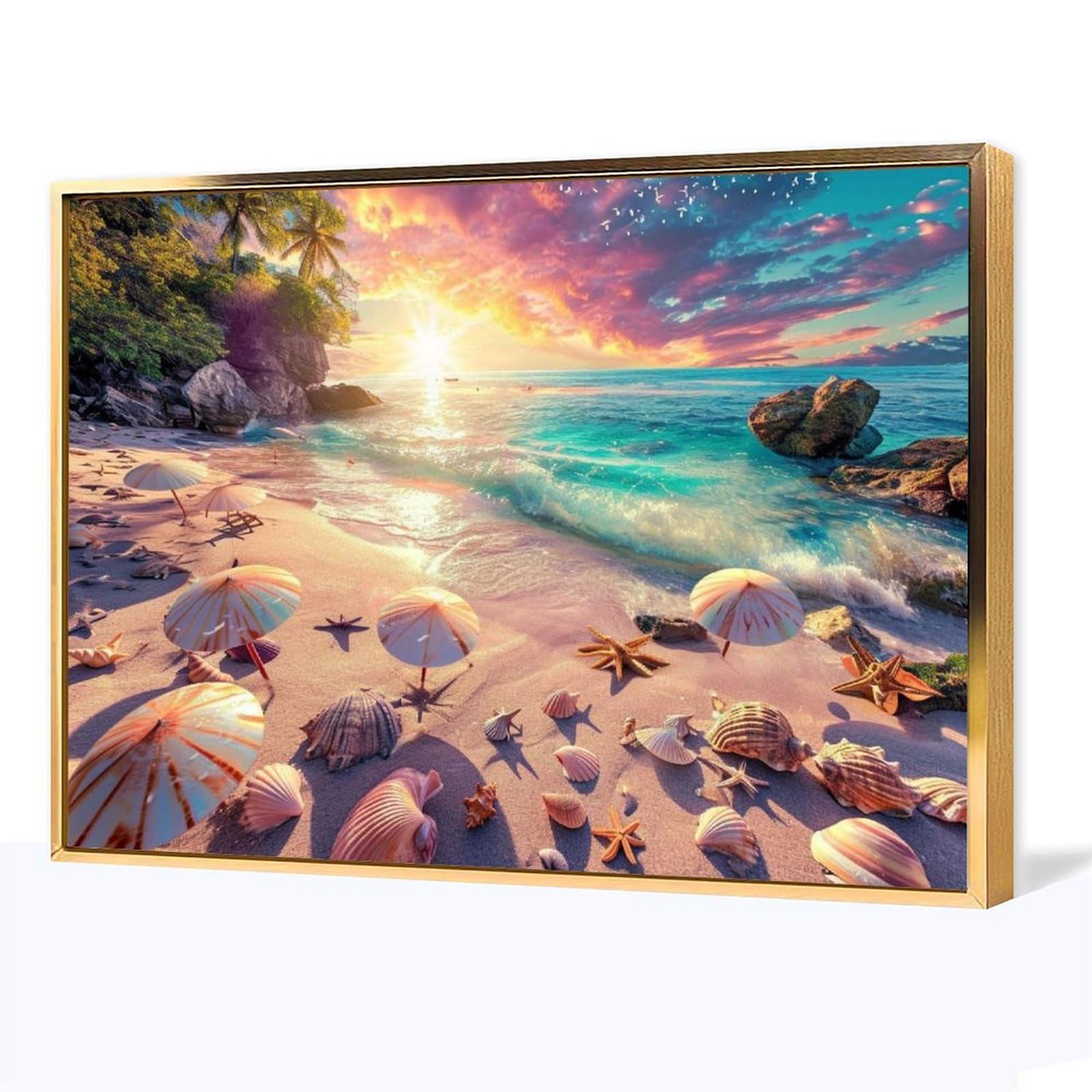 絵画 海 砂浜 癒し 南国の砂浜 舟 絵画 海 砂浜 癒し 南国の砂浜 舟