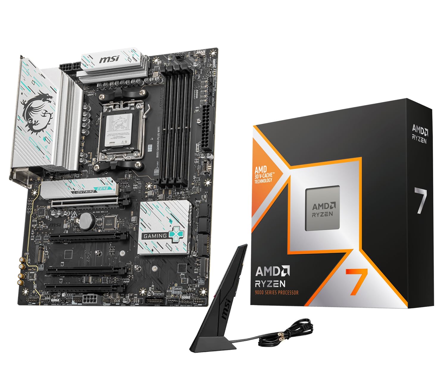 Amazon.com: MICRO CENTER AMD Ryzen 7 9800X3D CPU Processor with