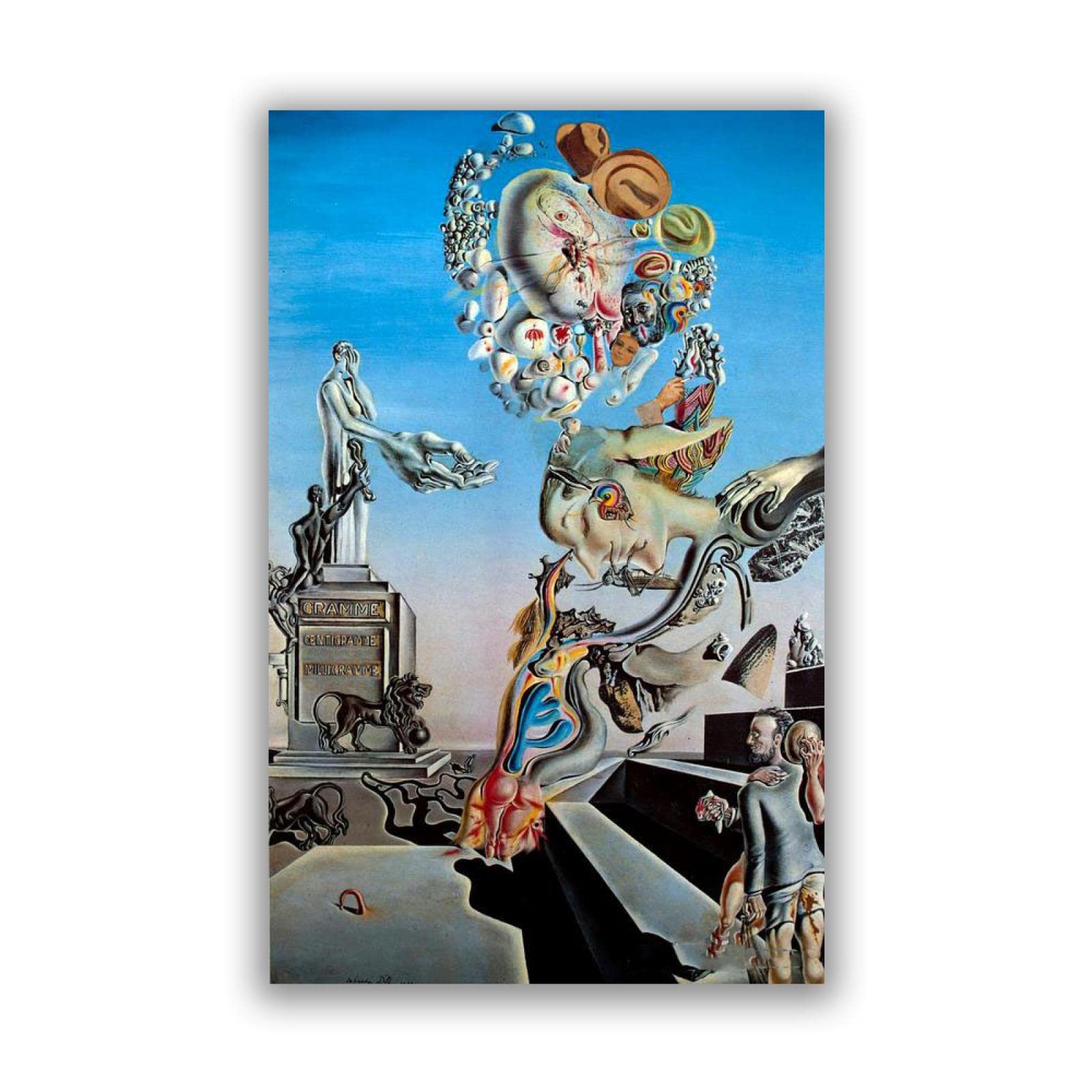 在庫僅少】 サルバドール・ダリの「シュルレアリスムの騎士（馬への