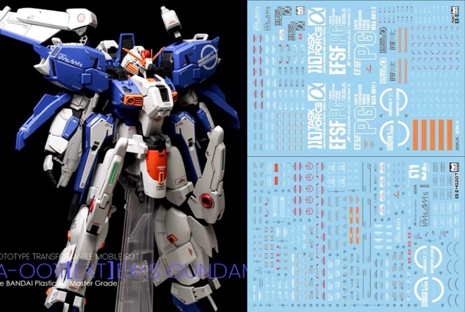 MG MSA-0011[Ext] Ex-SガンダムS+ デカール No.21 Amazon | ［MG 1