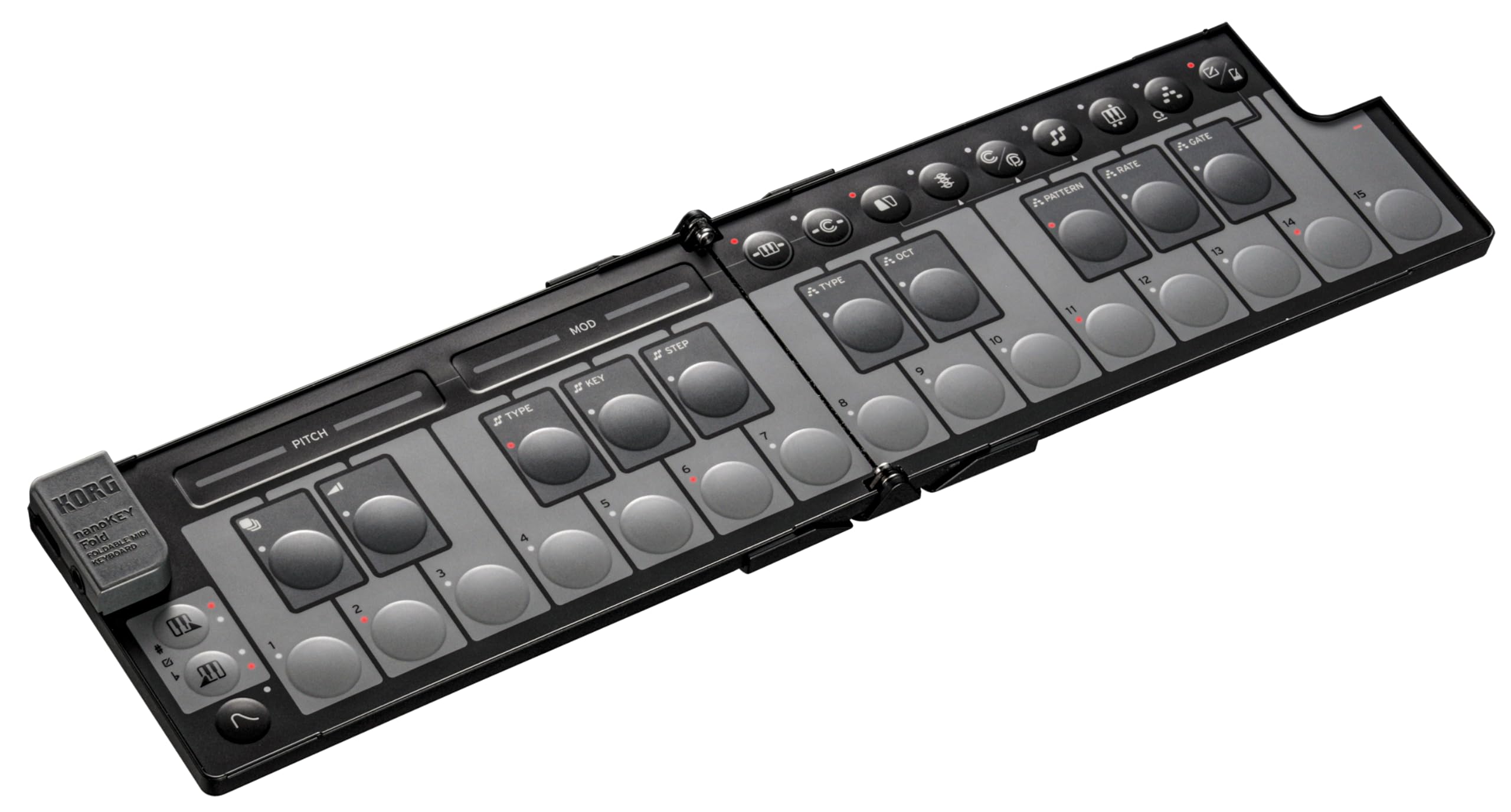Amazon.co.jp: KORG(コルグ) MIDIキーボードnanoKEY Fold 25鍵盤