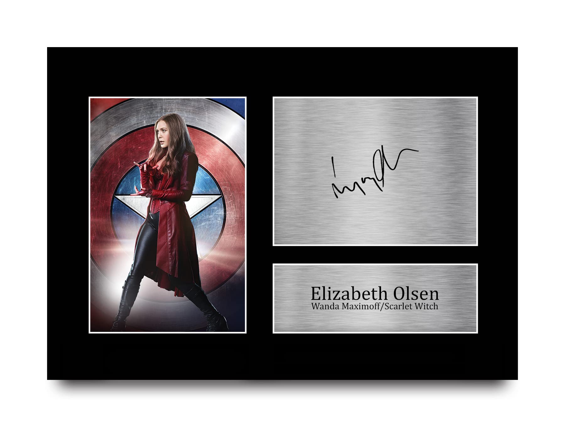 Elizabeth Olsen エリザベス オルセン 直筆サイン写真 PSA認証