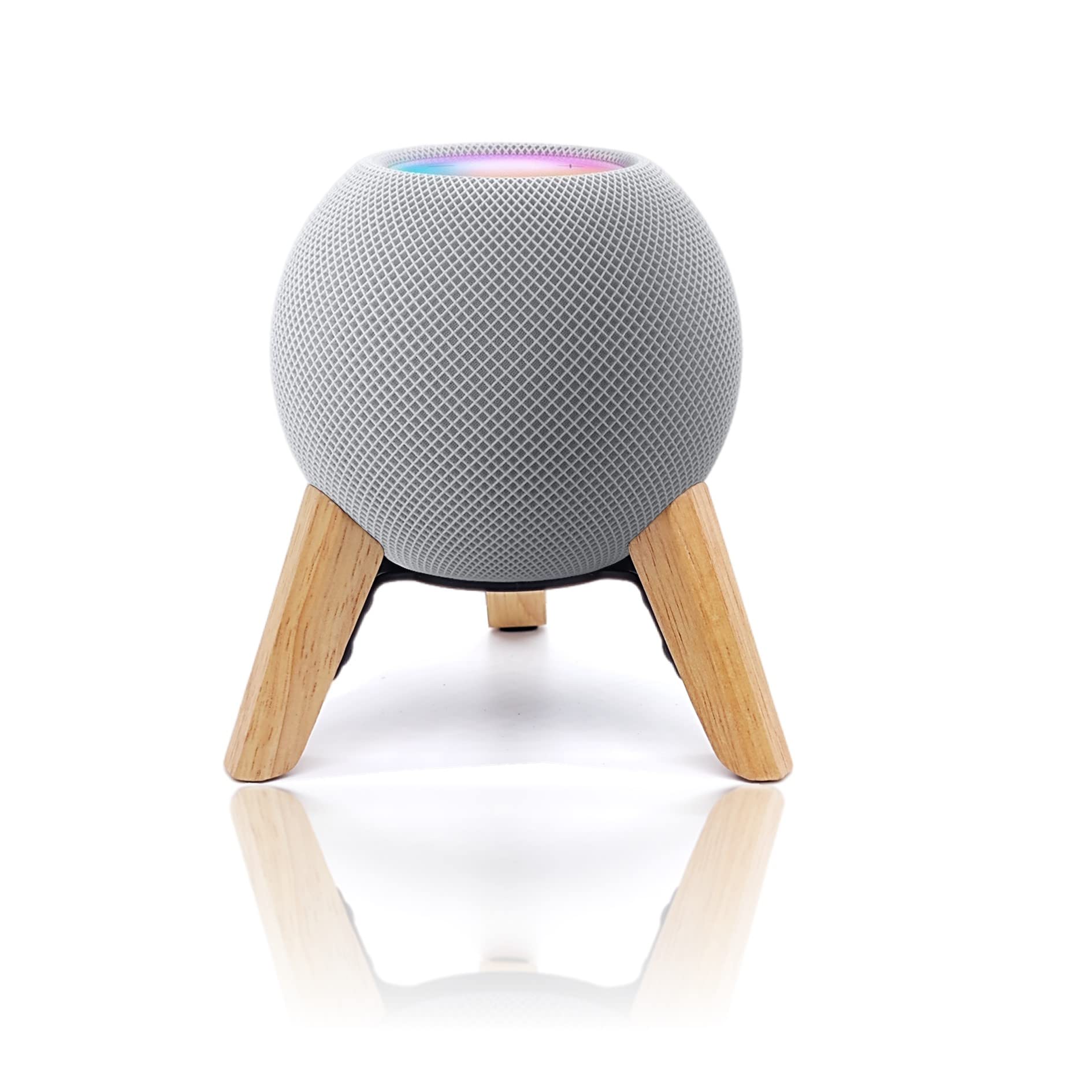 Amazon.com: Real Wood Stand for Homepod mini,Wooden Tripod with