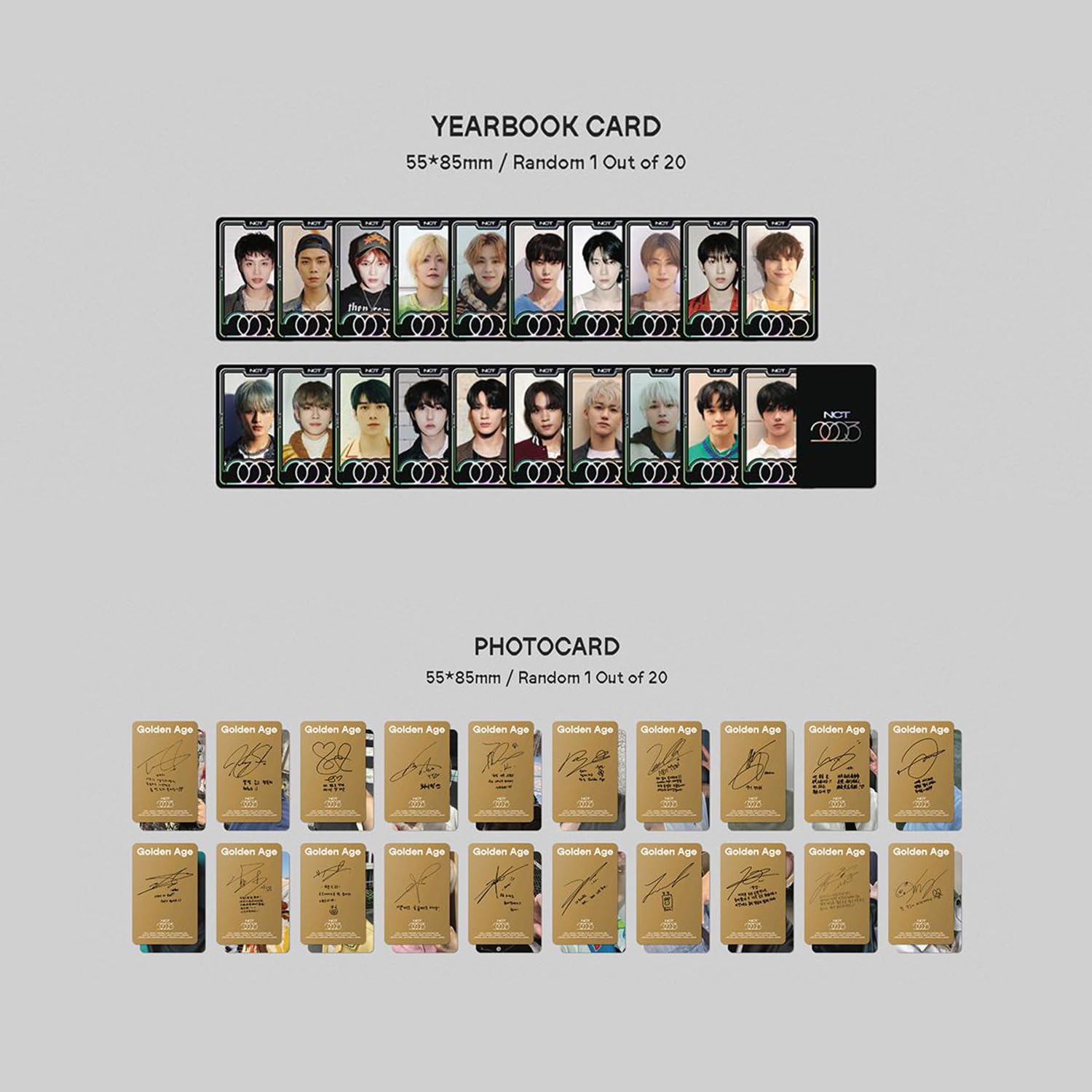 nct golden age スペシャル トレカ Golden Age NCT2023 クン