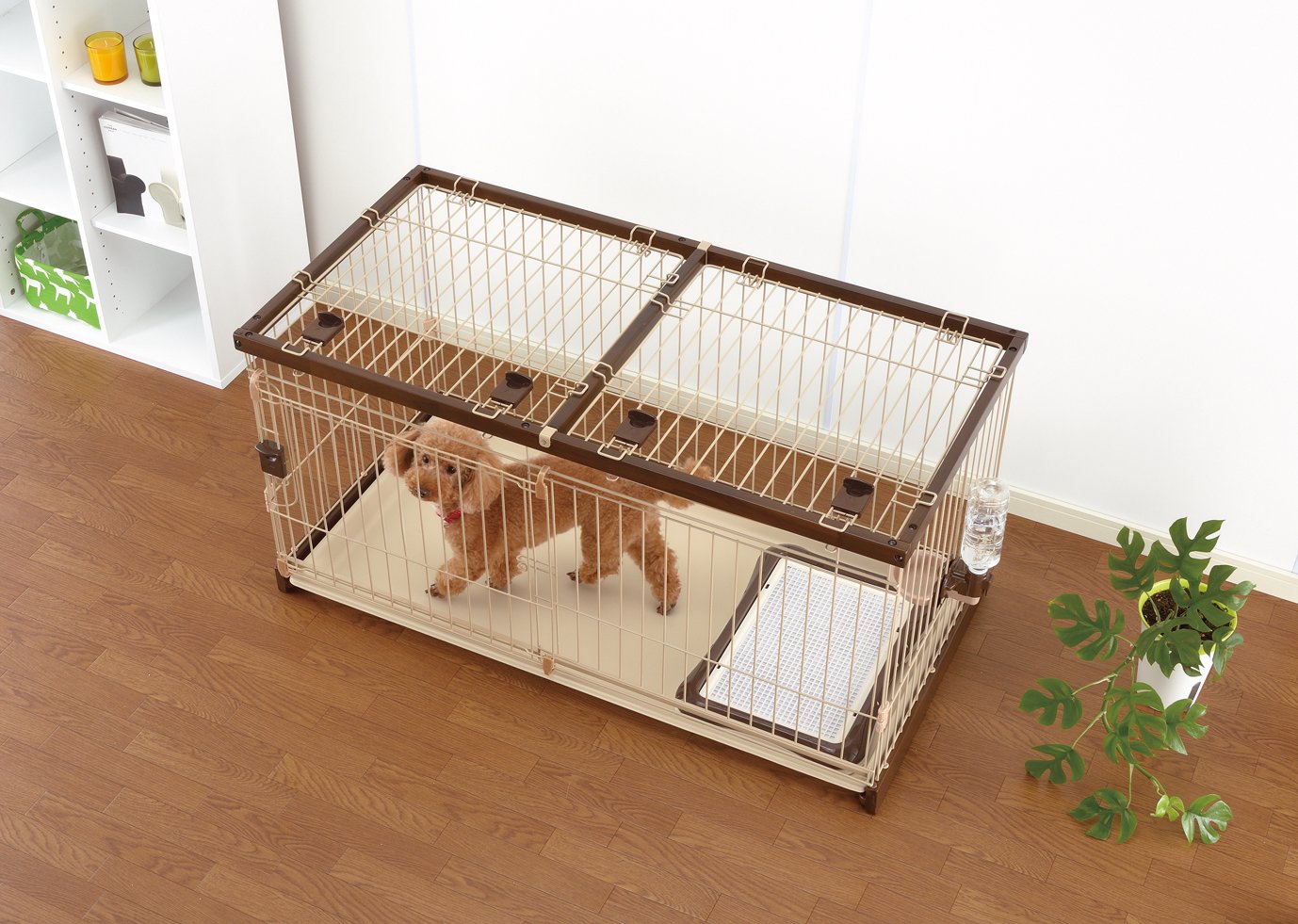 ペットサークル リッチェル お掃除簡単サークル120×60 別売上蓋付き