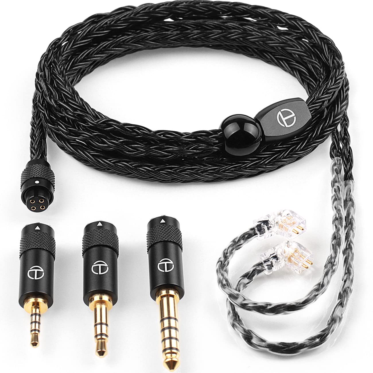 Amazon | TRN T2 Pro リケーブル QDC ケーブル 2.5 3.5 4.4 mm 交換式