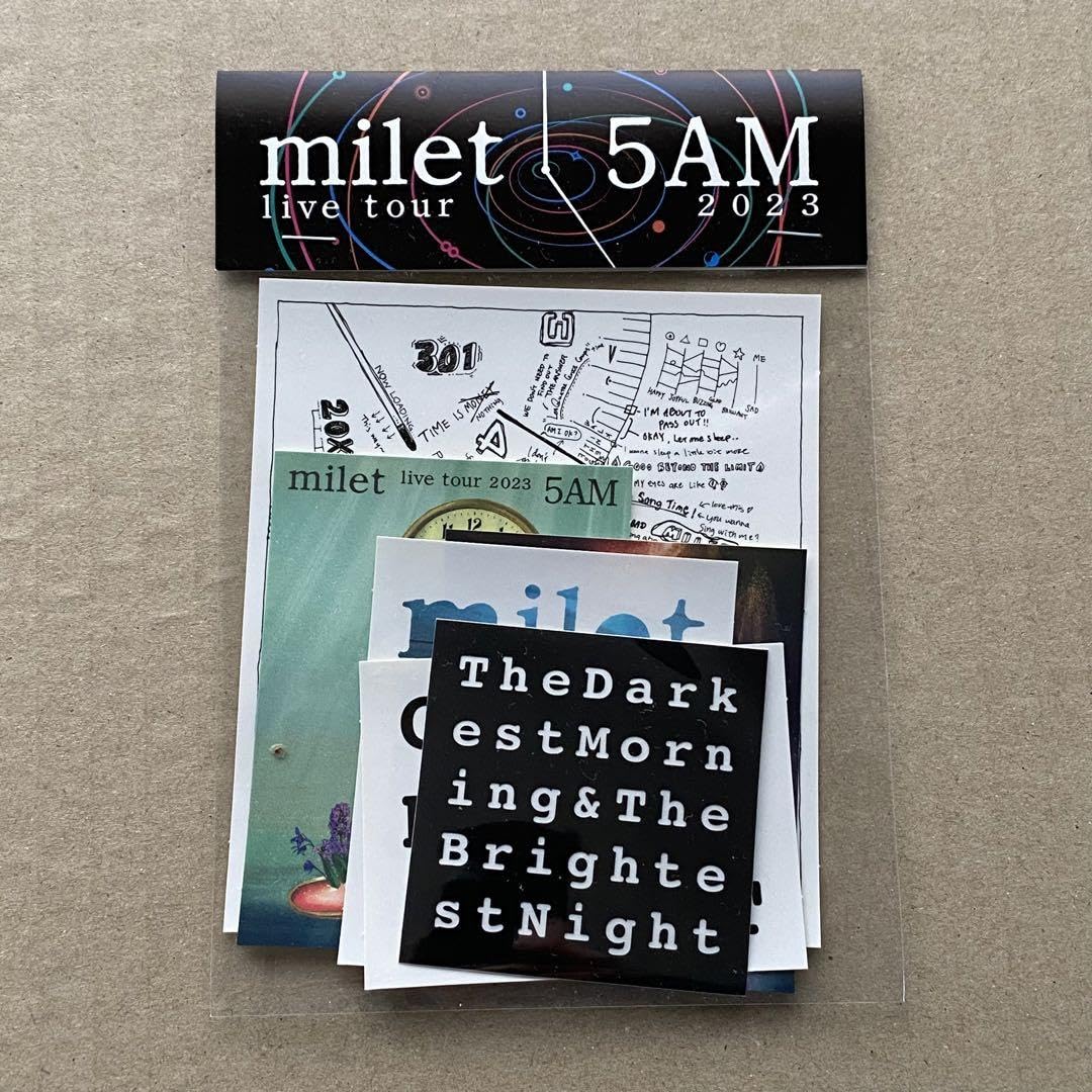 milet ステッカー マスクセット milet | ソニーミュージック公式