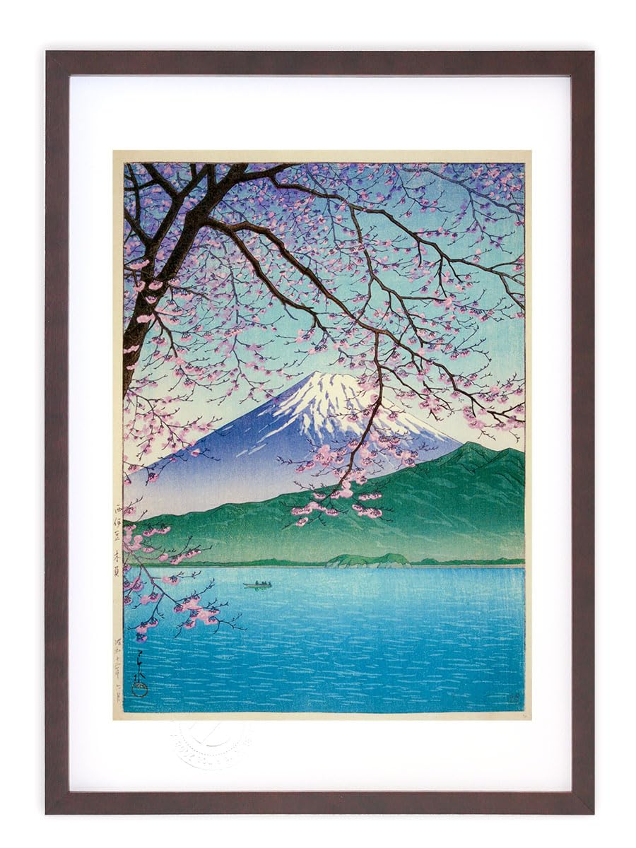 日本画 作者不詳(印あり) 風景画 額縁57×64絵37×44cm 日本画 作者不詳