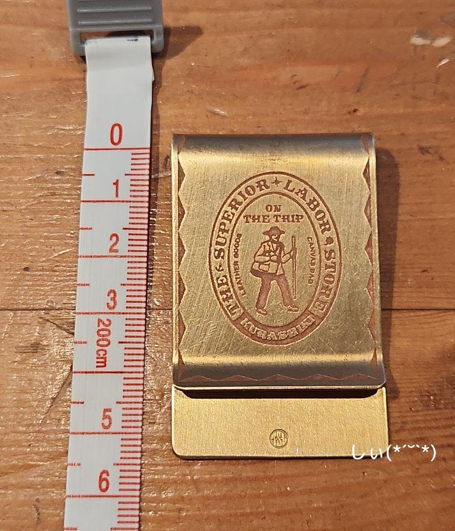 ブラスマネークリップ 倉敷限定(シュペリオールレイバー トラベラーズ