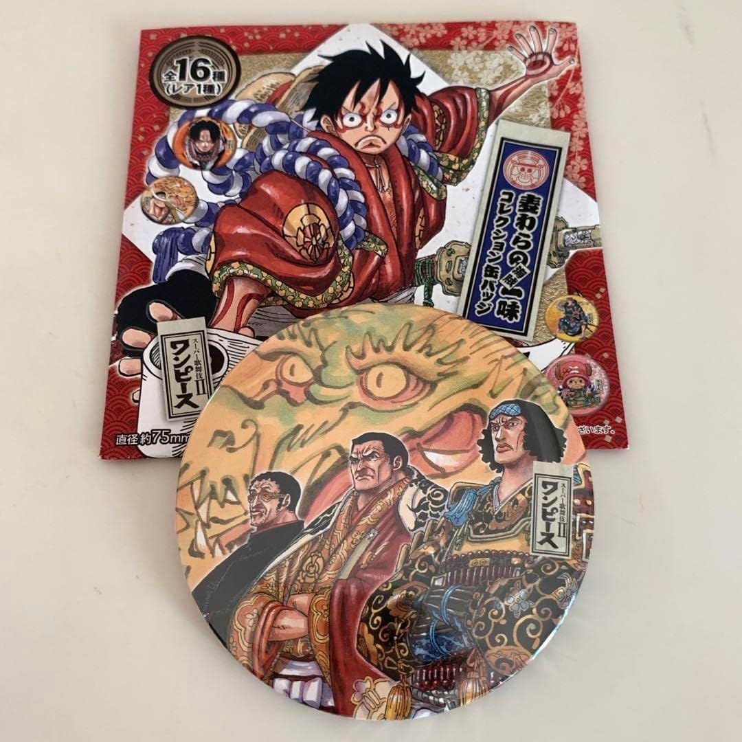 ワンピース 缶バッジ スーパー歌舞伎 ゾロ サンジ ワンピース 缶バッジ