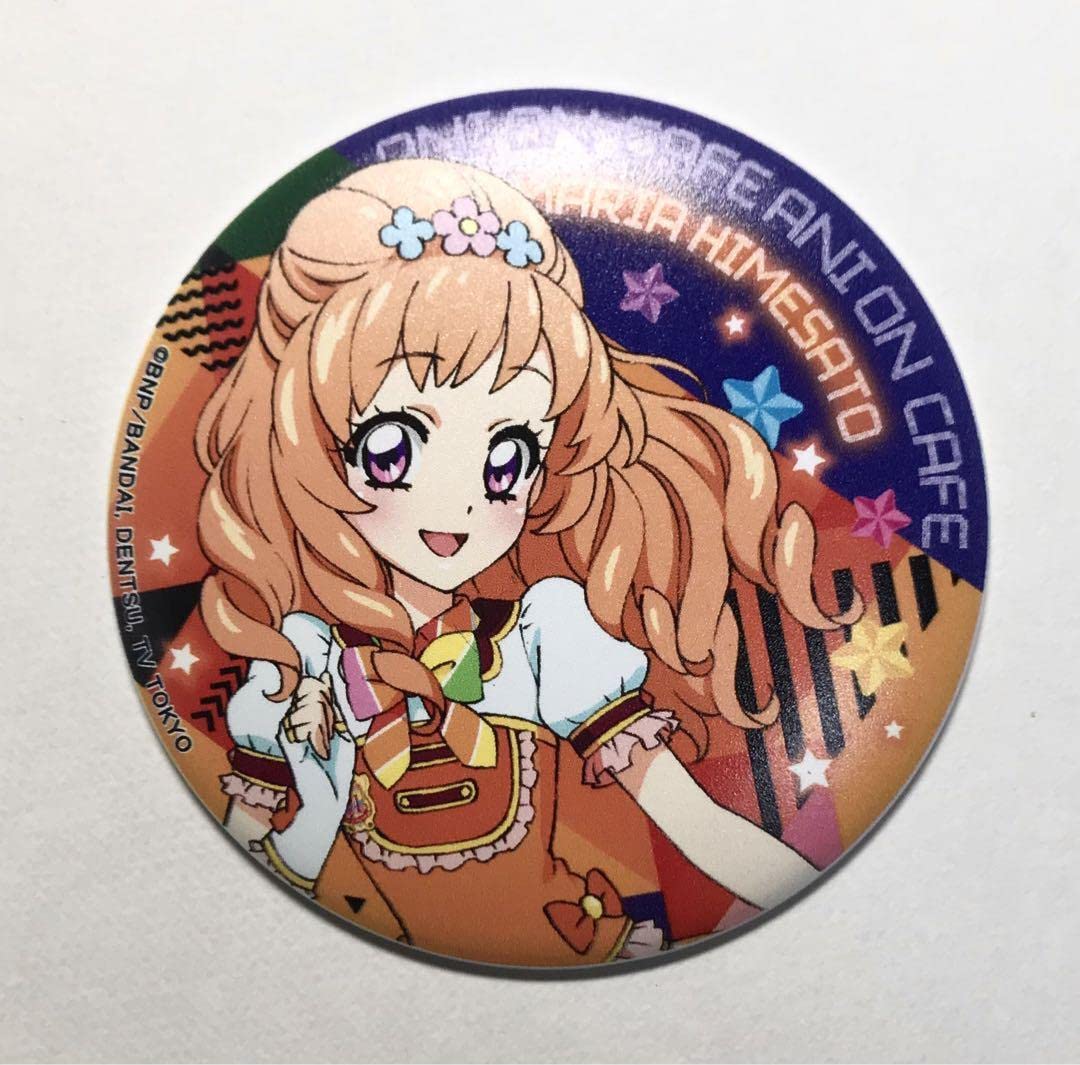 アイカツ アニON マグネット付きバッジ 花園きらら アイカツスターズ