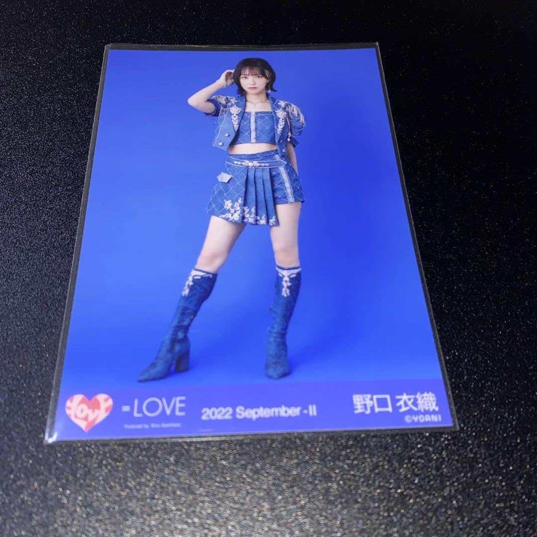 イコラブ 野口衣織 ヨリ 直筆 Be Selfish MV衣装 生写真 イコラブ 野口