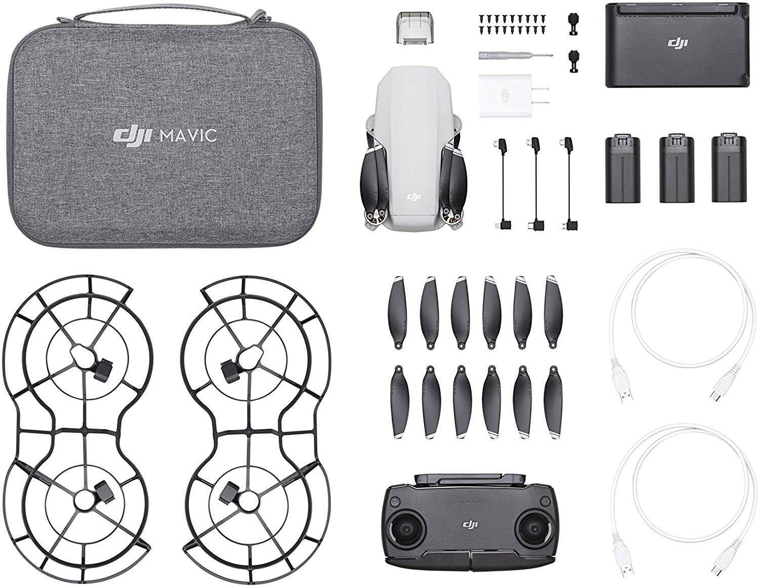 Amazon.com: DJI Mavic Mini Fly More Combo Drone Quadcopter