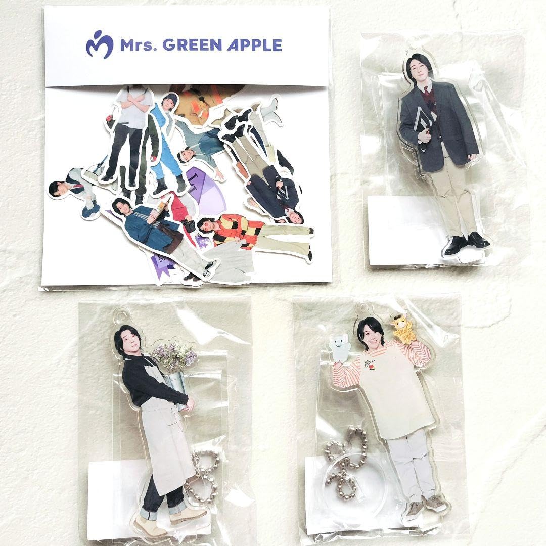 Mrs.GREEN APPLE ライラッククリアファイルアクスタ15種類