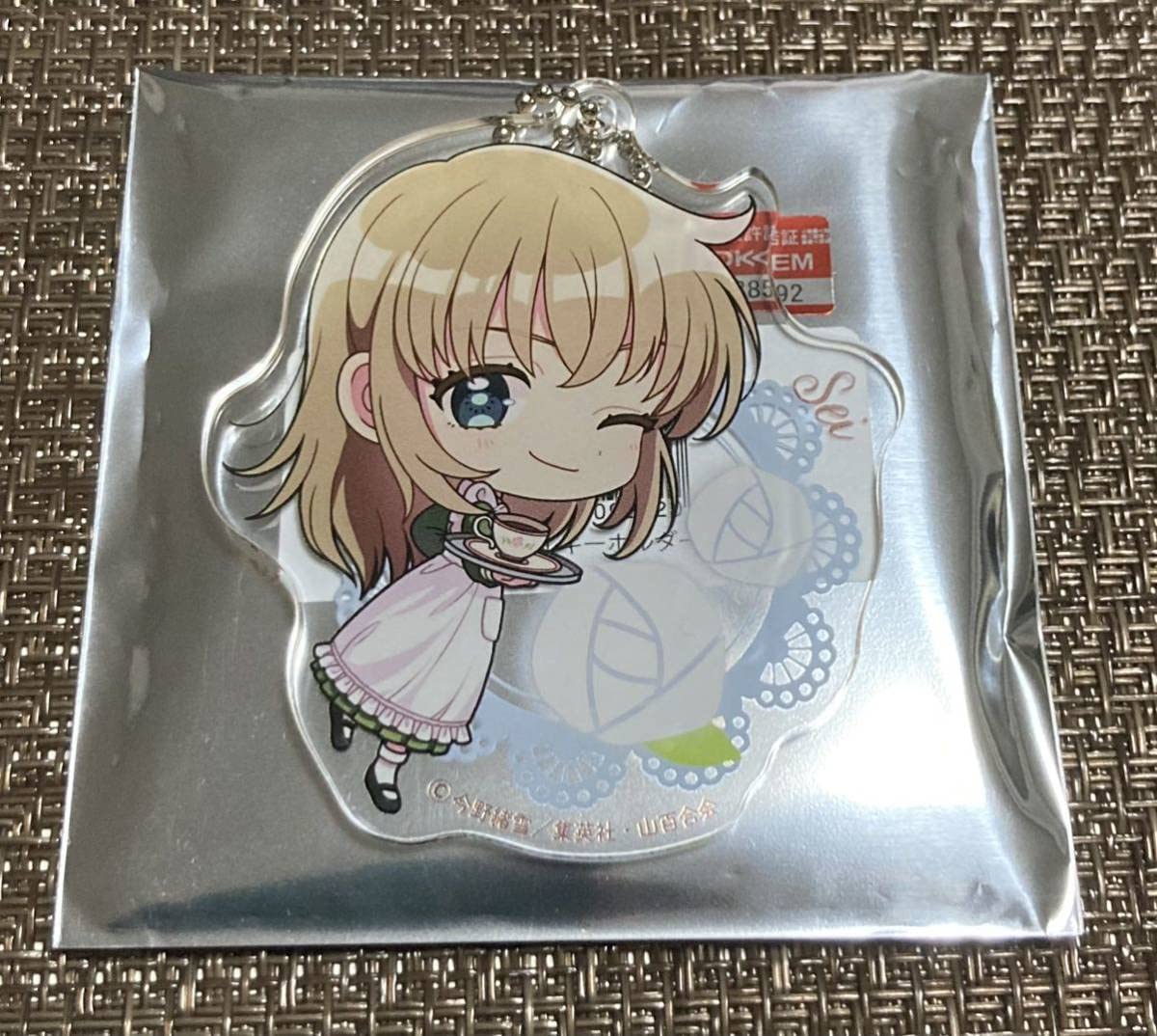マリア様がみてるコラボカフェ缶バッジアクキーセット