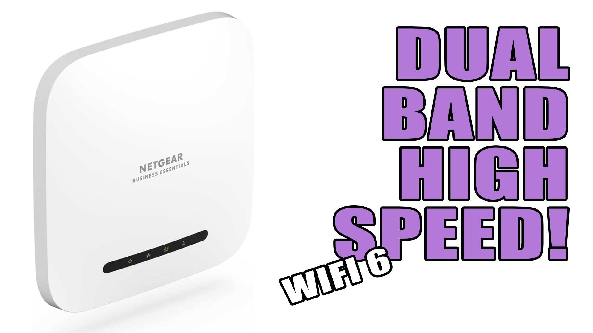 Watch Netgear WAX220 WiFi 6 AX4200 Dual-band Access Point Review