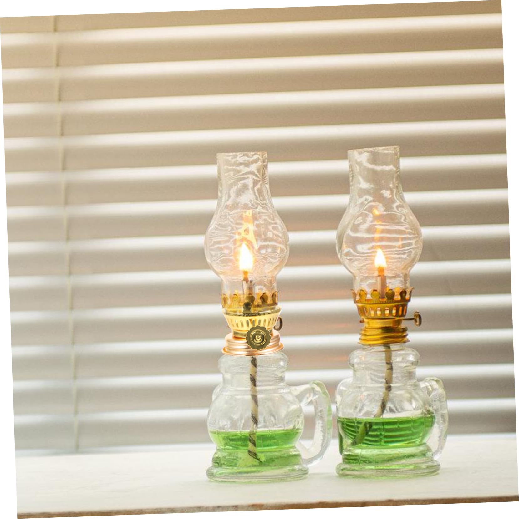 キャンドルホルダーとランプオイルセット キャンドルホルダーとランプ