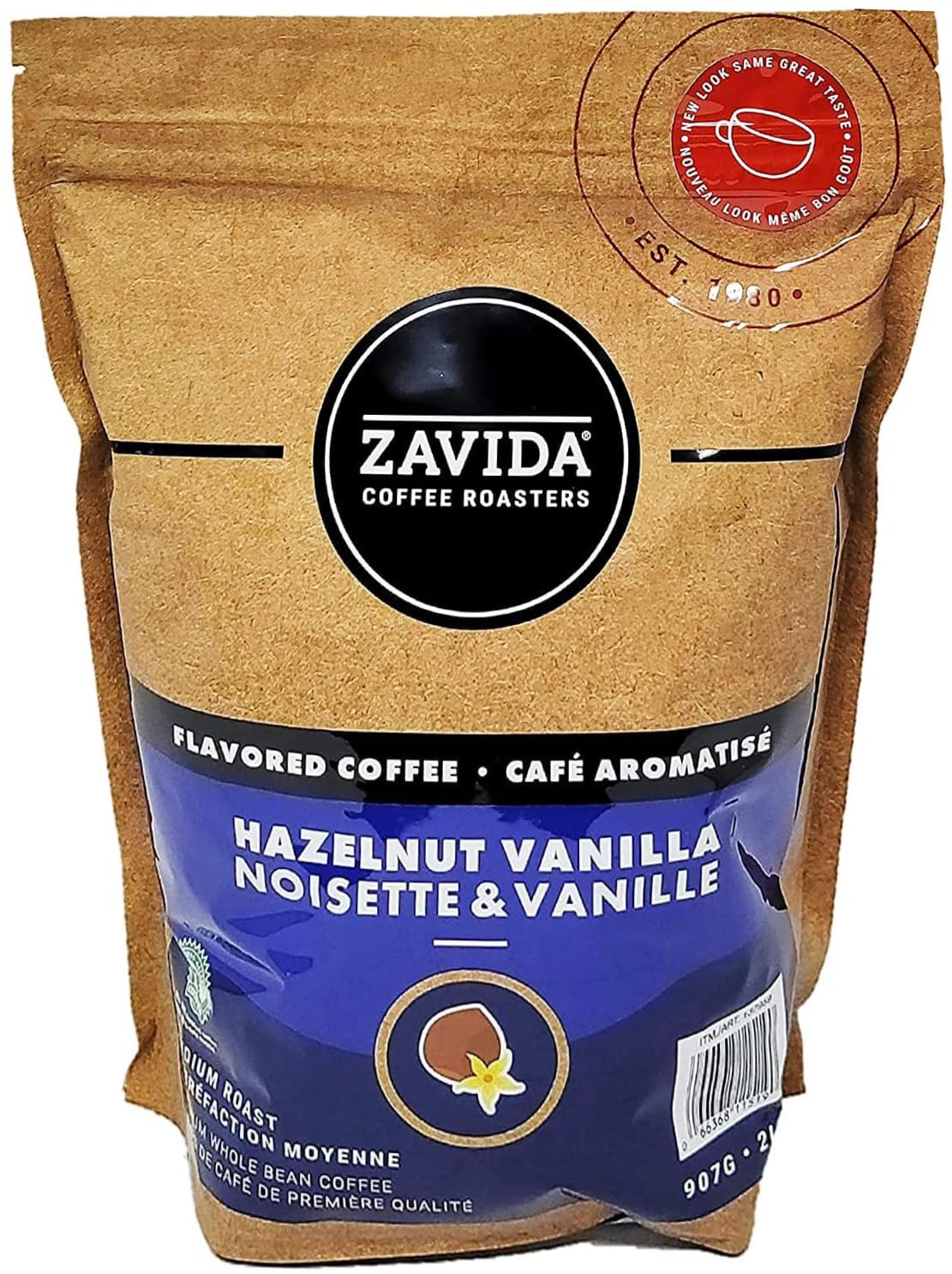 Amazon | ZAVIDA ザビダ ヘーゼルナッツ バニラホールビーン コーヒー