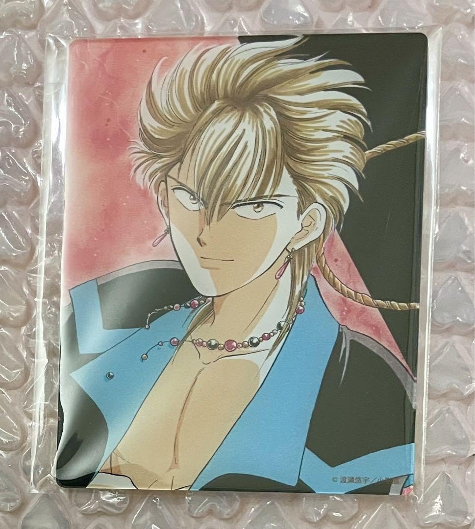 ふしぎ遊戯 翼宿 井宿 缶バッジ アクリルキーホルダー W賞クリアしおり