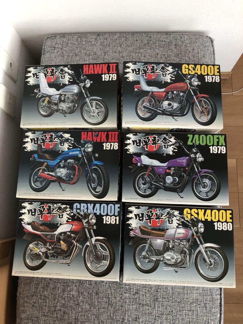 CBX400F プラモデル 1/12アオシマ 旧単車會俺のマシンときめき30