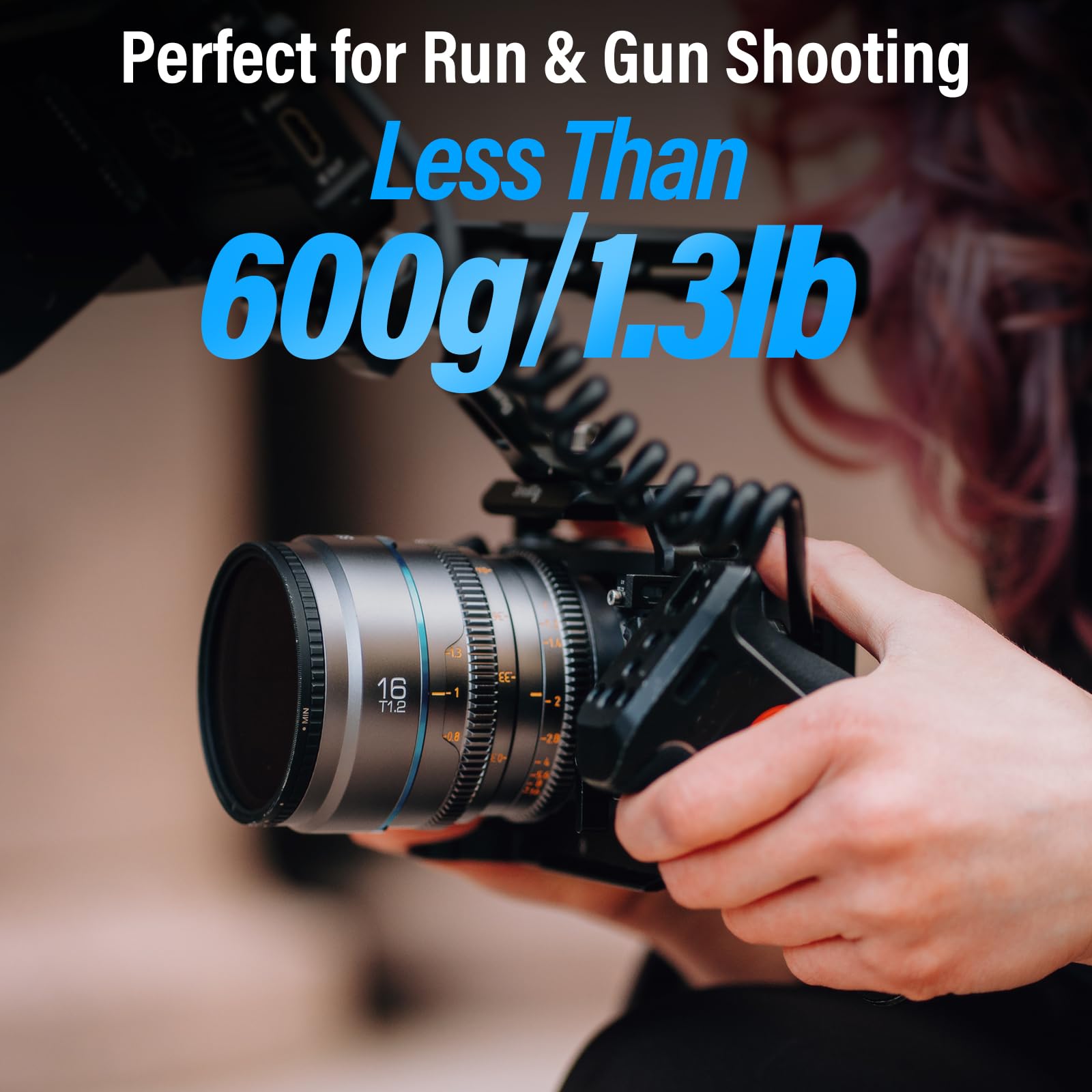 Amazon.com : SIRUI Night Walker 16mm T1.2 S35 Wide Angle Cine Lens