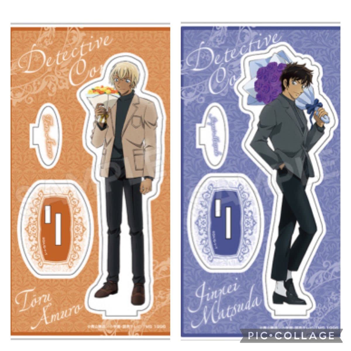 コナン トムス 特典 コレクションカード 安室透 松田陣平 花束 【公式