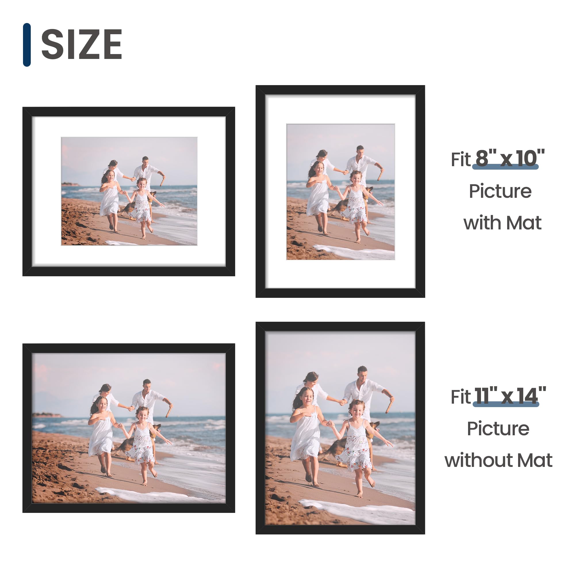 Amazon.co.jp: 写真フレーム 11x14インチ ディスプレイポスター 8x10