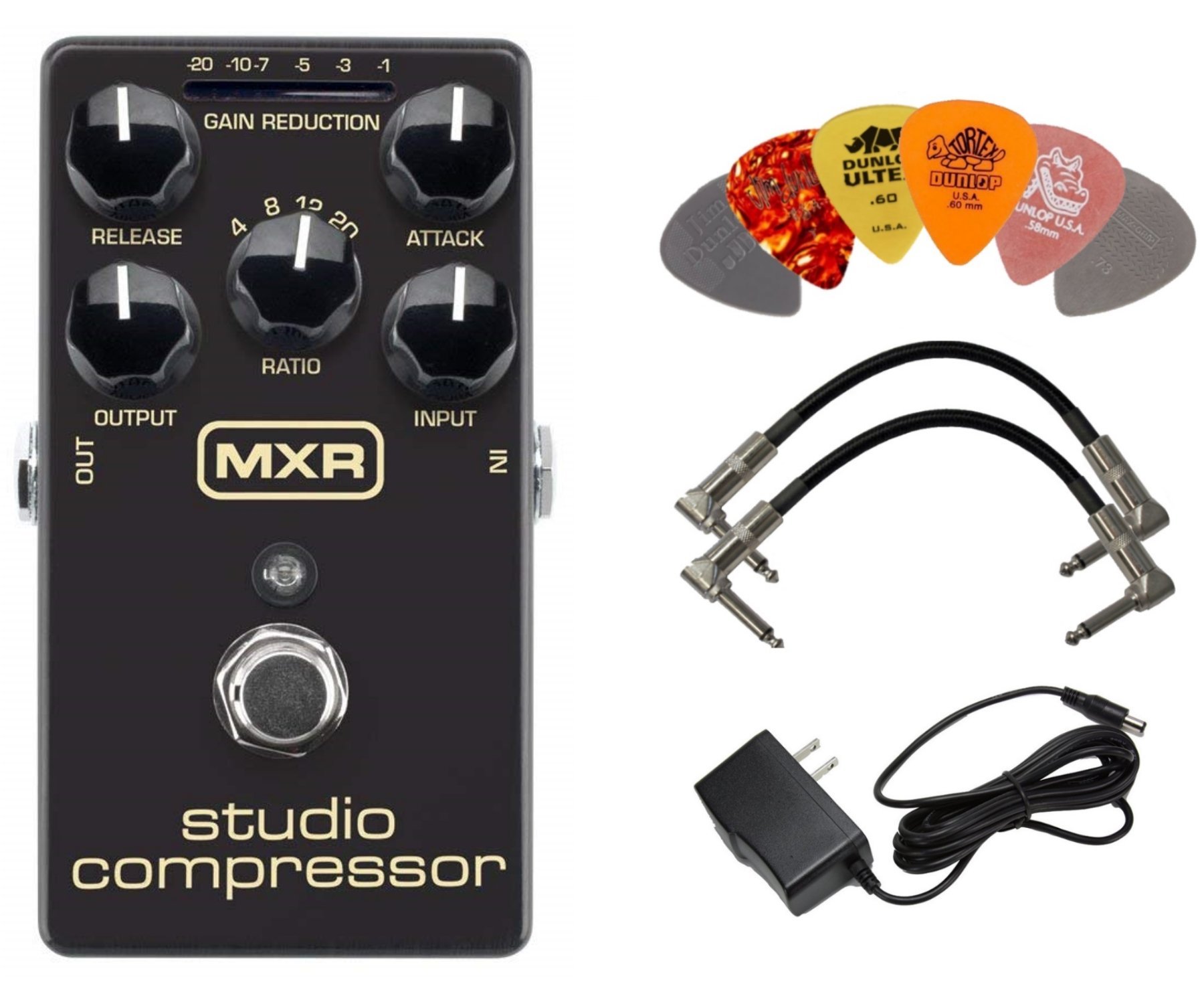 Amazon.com: MXR M76 Studio Compressor Analog Guitar Effect Pedal +