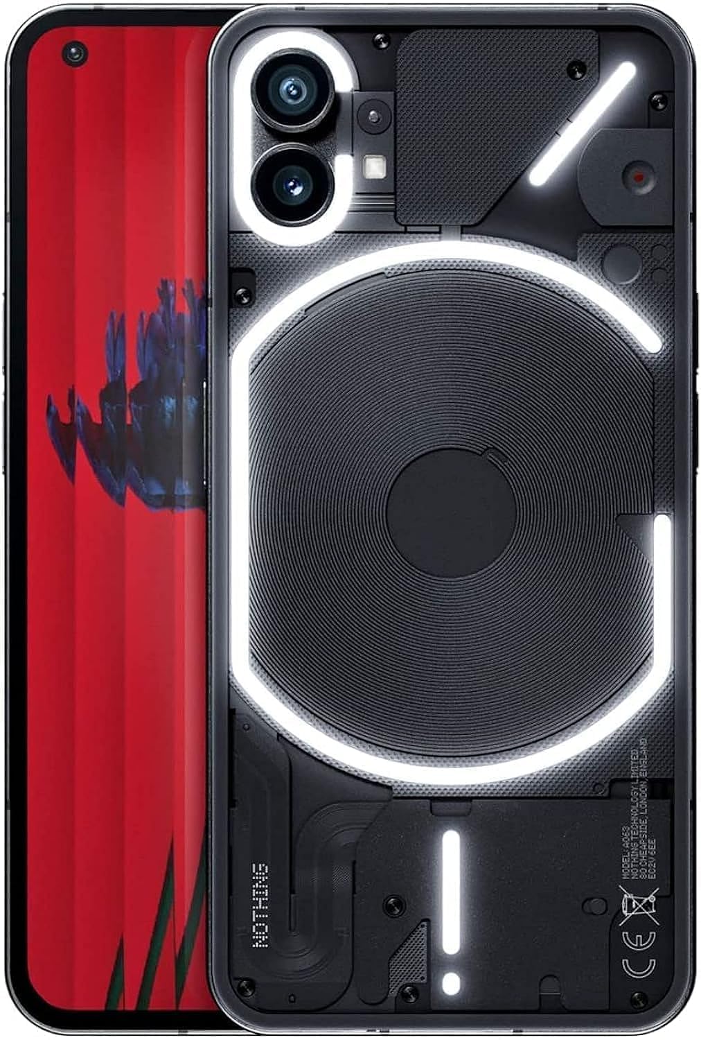 Amazon | Nothing Phone(1) 8+256 Black スマートフォン本体 【日本