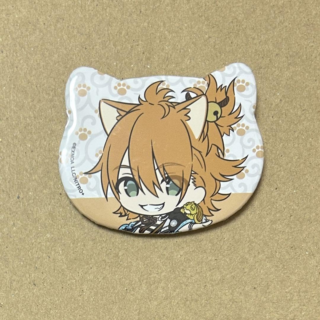 10点まとめ売り】 髭切 刀猫 缶バッジ 刀剣乱舞 刀猫男士 【バラ売り