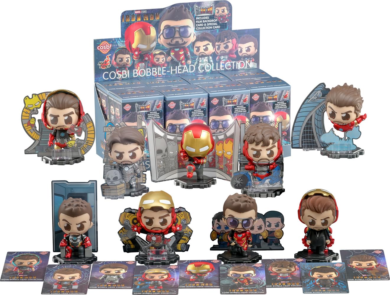 Amazon.co.jp: コスビ アイアンマン トニー・スターク シリーズ1 (8個