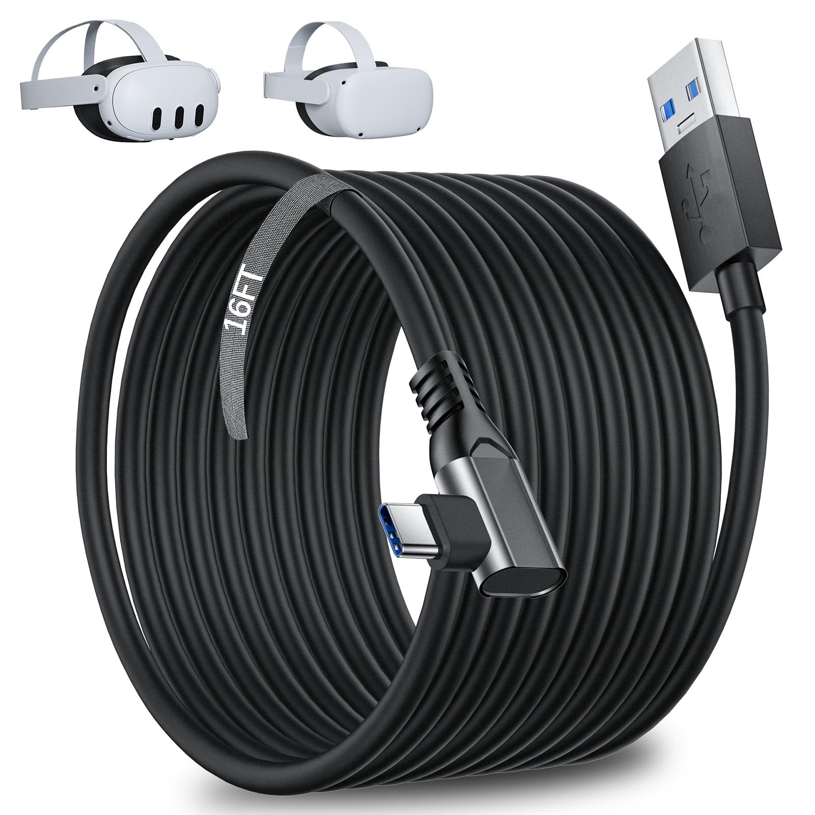 64G Quest 2 VRヘッドセット LINKケーブル Quest Link Cable | Connect