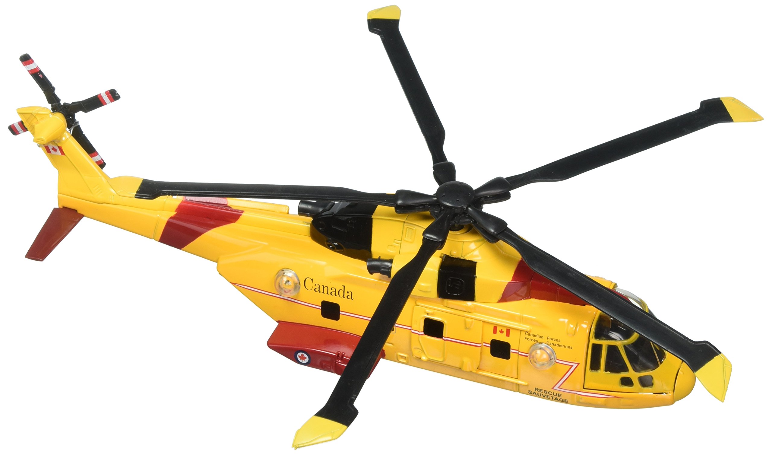 Amazon.com: New Ray AgustaWestland AW101 (EH101) Helicopter Yellow