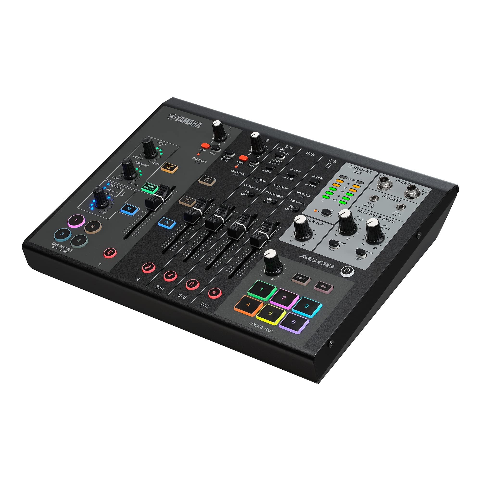 Yamaha AG08 8チャンネルミキサー 付属品 箱あり 【公式通販】