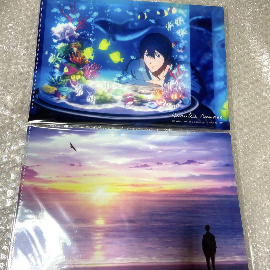 Free! on my day off クリアファイルセット コンプリート Amazon.co.jp