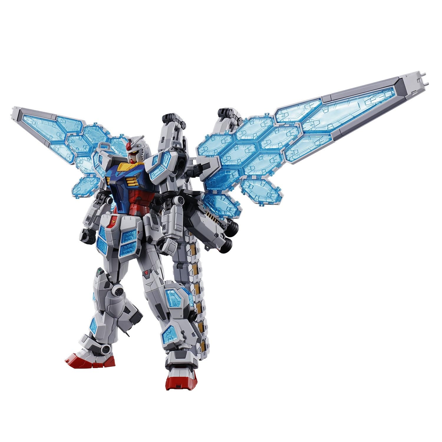 Amazon.com: BANDAI Spirits RX-78F00/E Gundam (EX-001 Glass Feather
