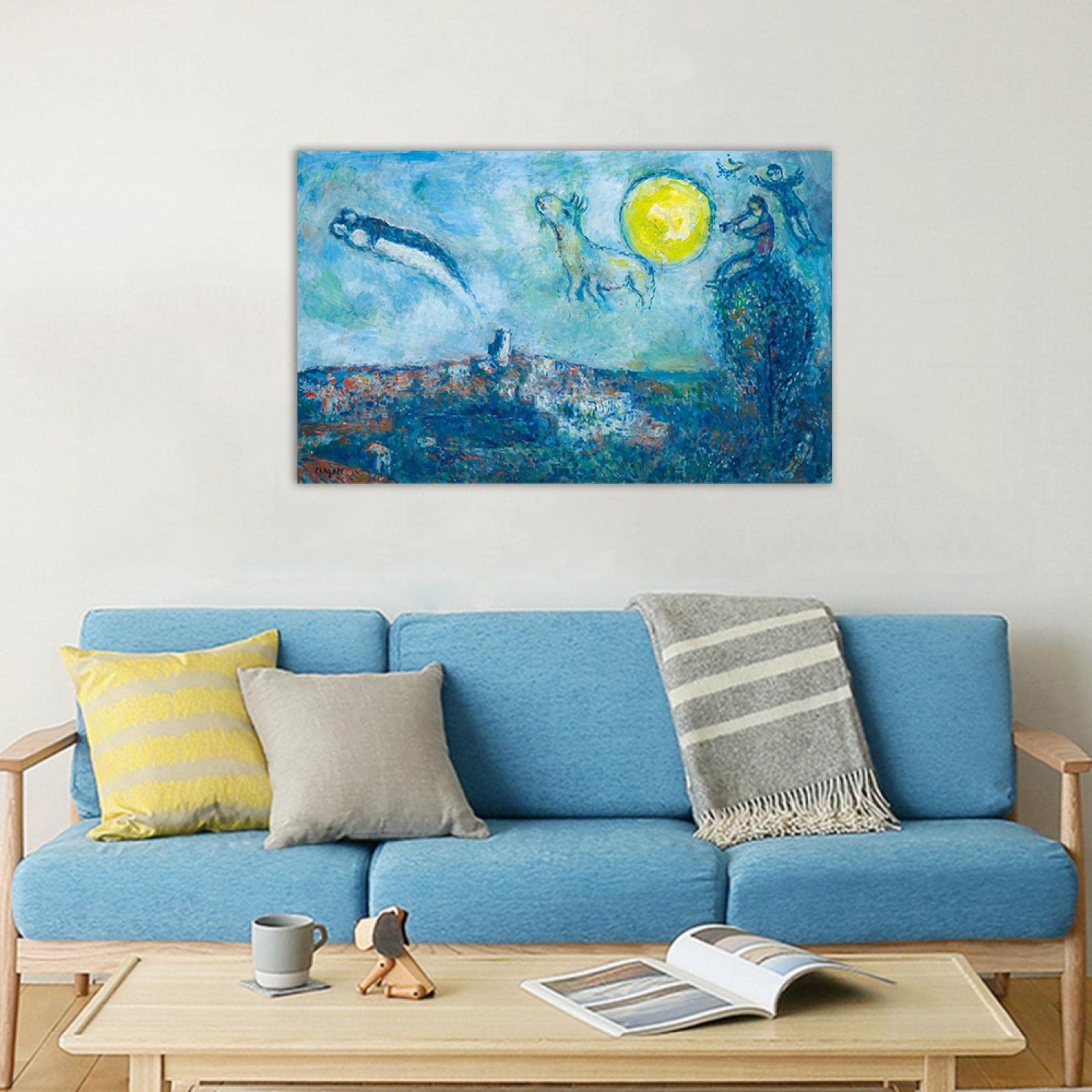 シャガール サンポールの庭 アートグラフィックス青山で購入①】マルク