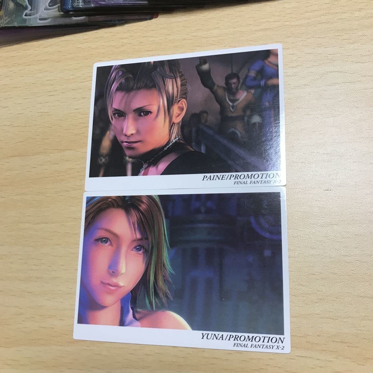 FINAL FANTASY X-2 3枚セットアートミュージアムクリアカード FINAL