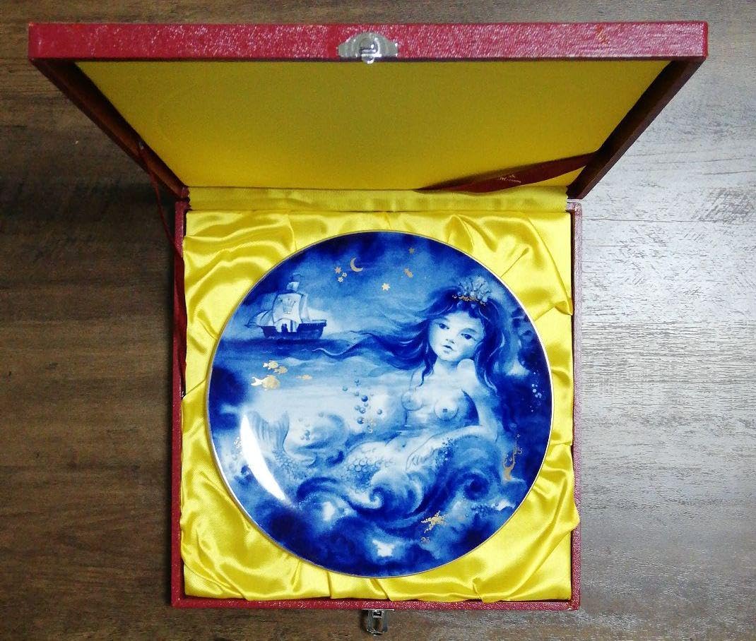 Amazon.co.jp: MEISSEN マイセン イヤープレート 皿 1983 人魚姫