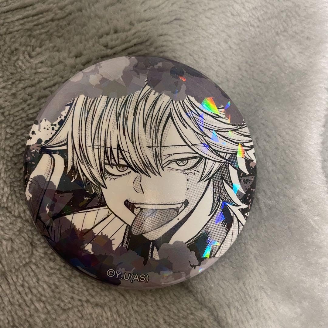 桃源暗鬼 朽森紫苑 ロフト LOFT マズル ホログラム缶バッチ ホロ缶