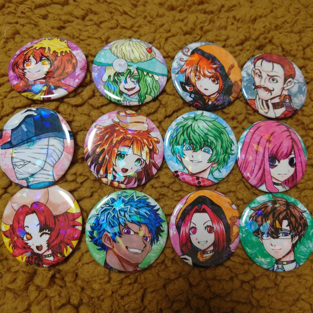 キミガシネ キャラクター缶バッチ【フロマス＆ダミーズ】