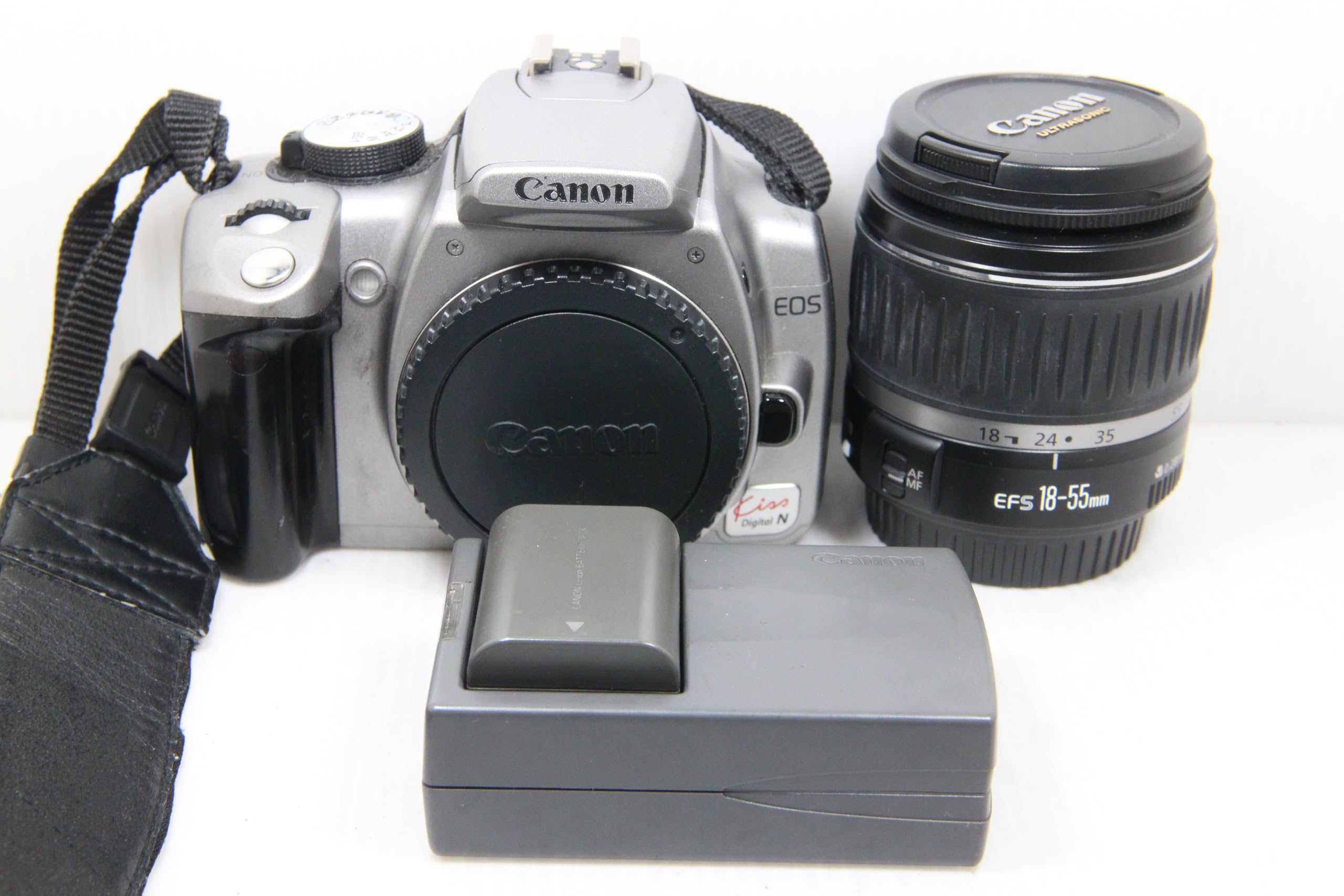 すぐ使える入門セット】Canon Kiss Digital N ダブルレンズ 一眼レフ