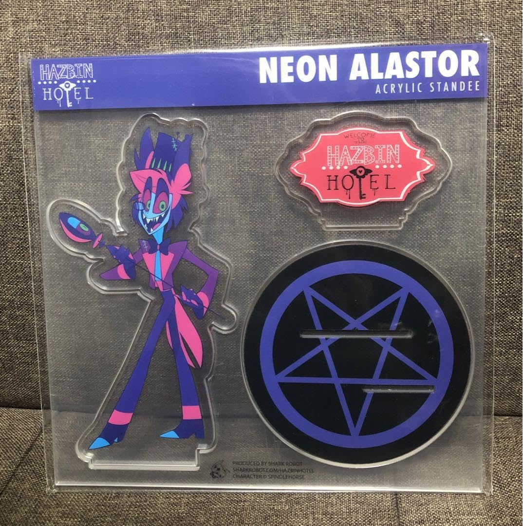 レア Hazbin Hotel ハズビンホテル ピンバッジ ネオン アラスター