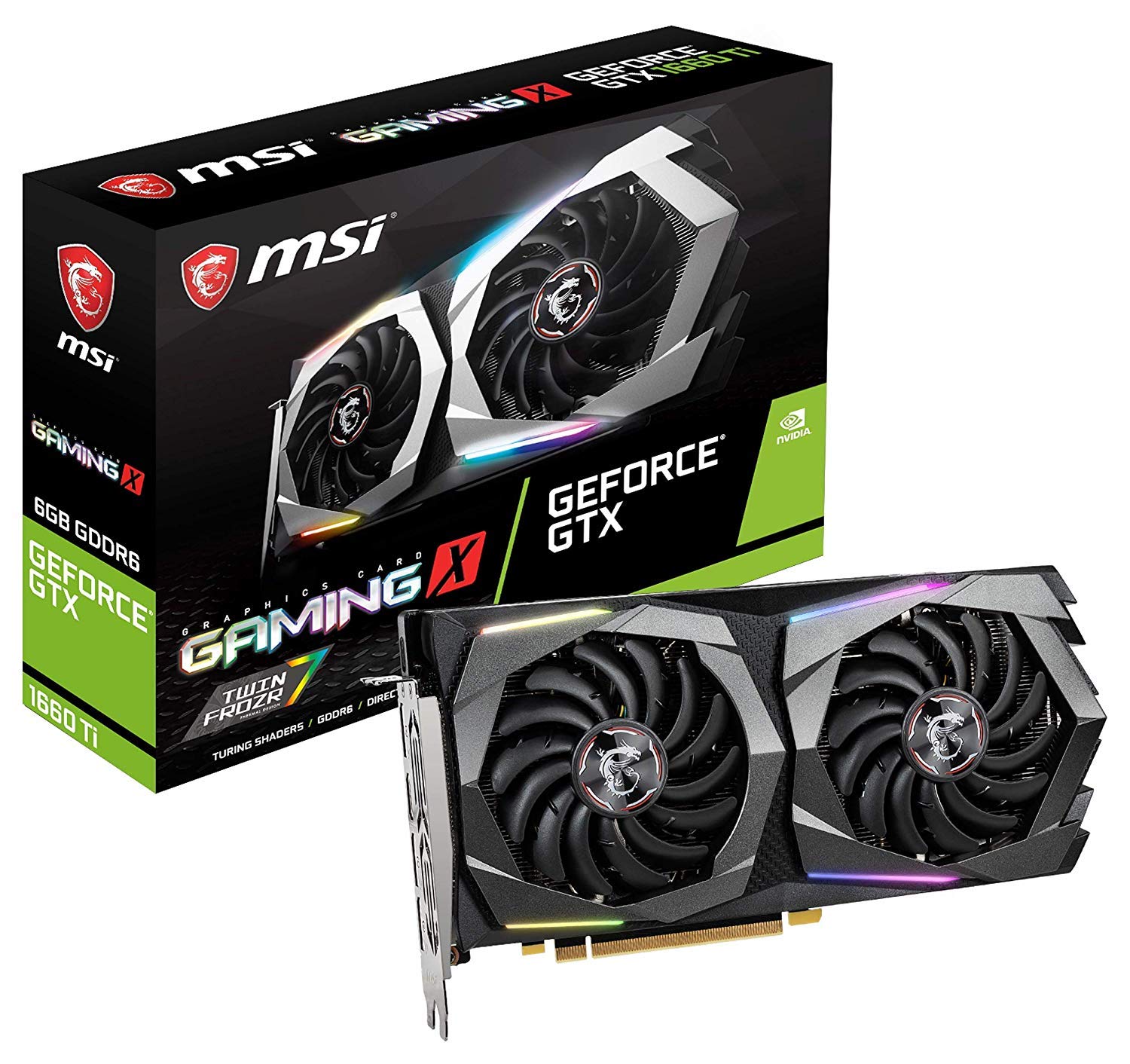 Amazon.com: msi Gaming GeForce GTX 1660 Ti 192-bit HDMI/DP 6GB