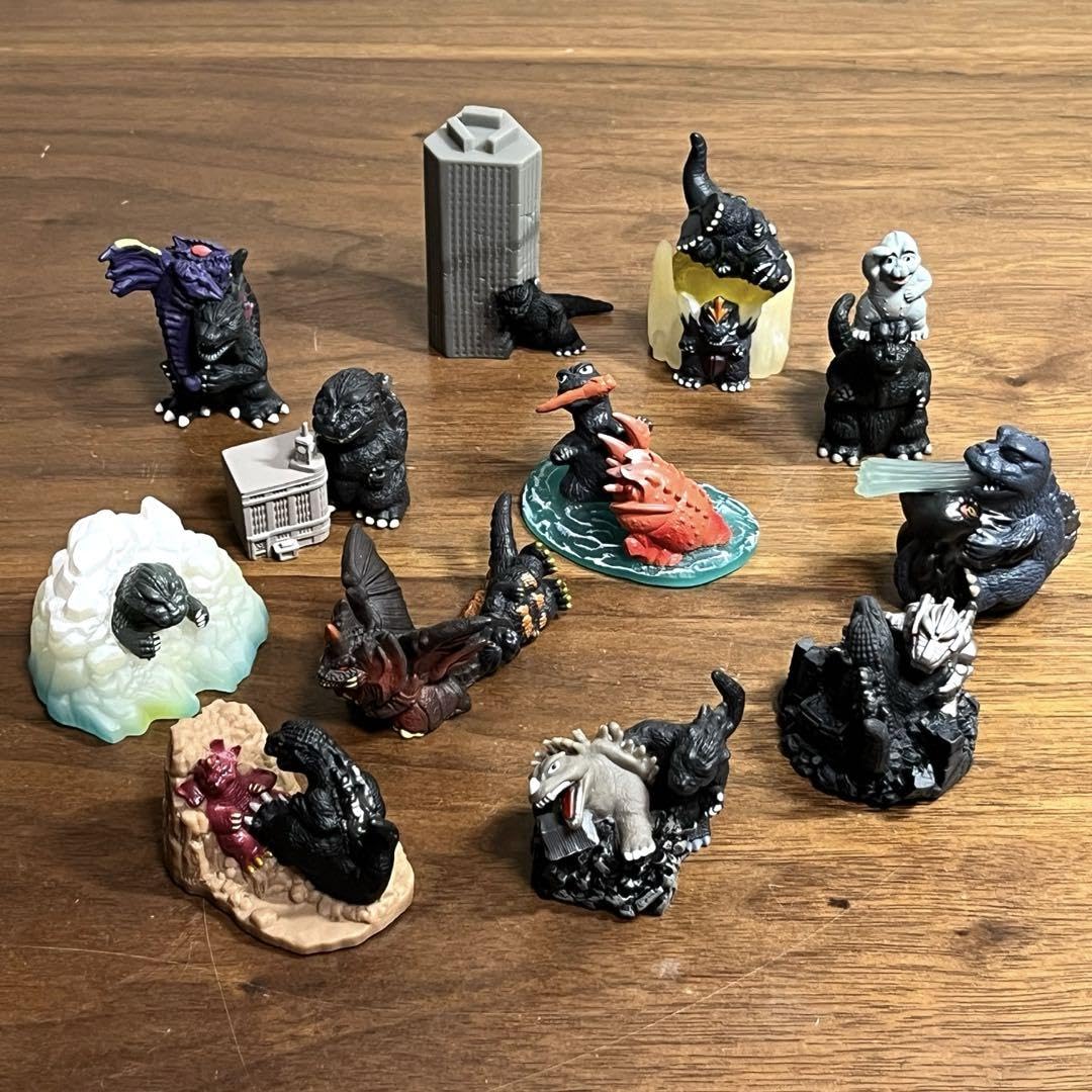 ゴジラ激闘集 全12種 コンプリート ＋ Clear ver. バンダイ ゴジラ激闘