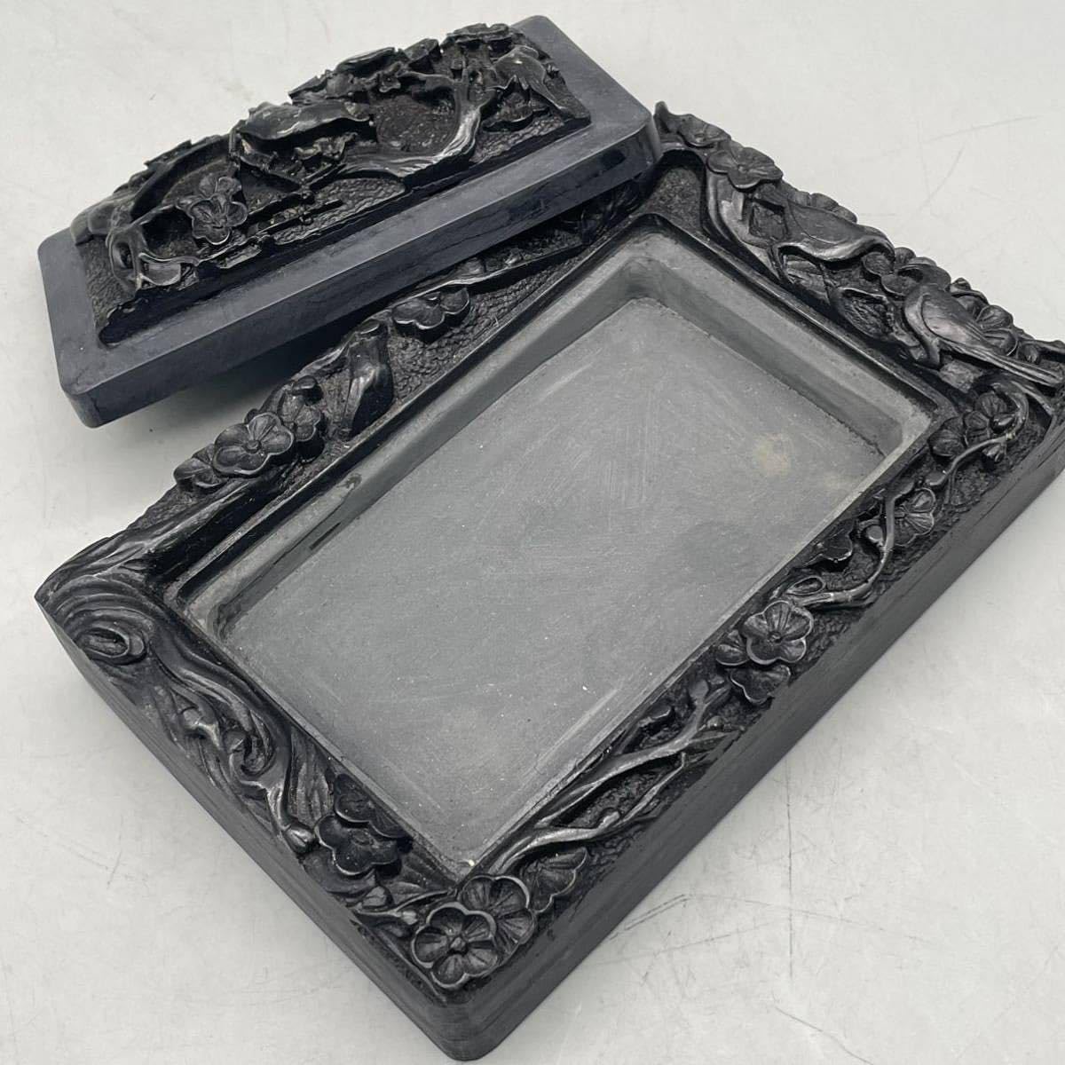 中国／石硯／古玩 ／中国美術硯／書道具／骨董／アンティーク